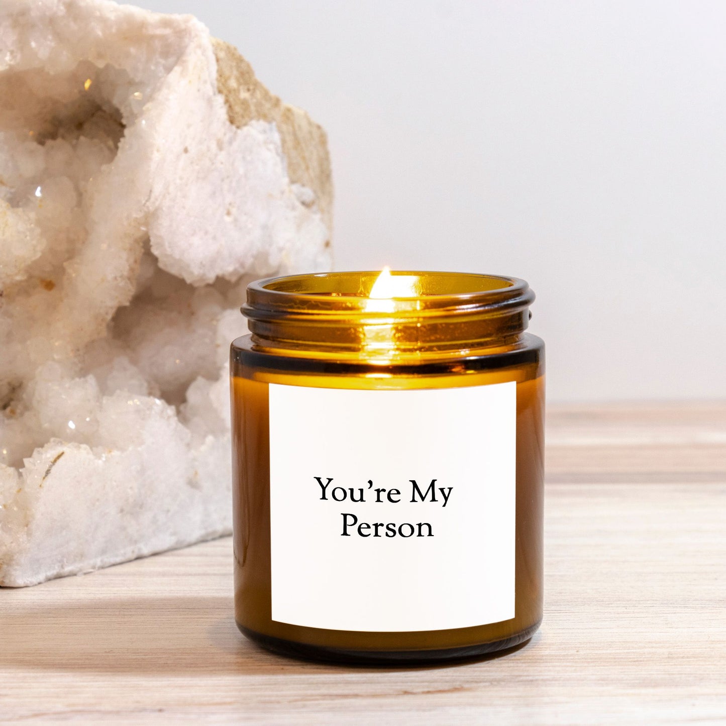 You're My Person Candle Amber Jar 4oz